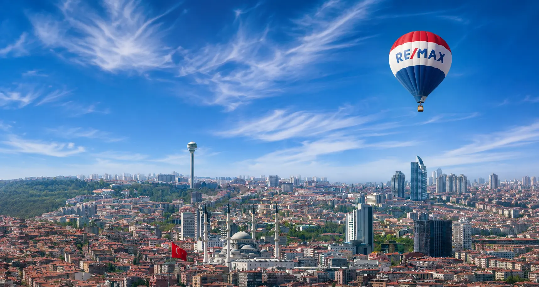 Ankara Atakule şehir manzarası